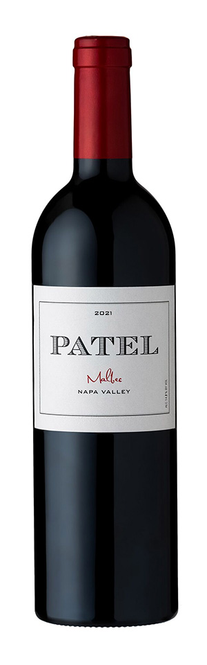 Patel Malbec bottle from Stagecoach Vineyard